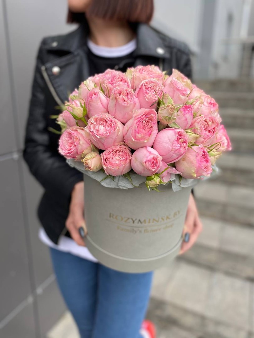 Цветы в коробке 37