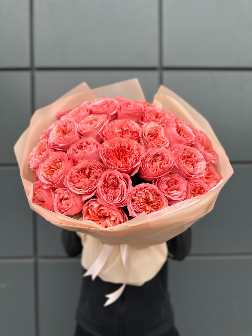33 розы Пинк Экспрешн (Pink Expression)